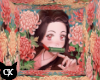 Nezuko Flower Background