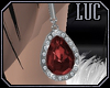 [luc] Earrings S Ruby