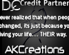 (AK)people change stickr