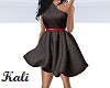 Black/Red Sparkle Dress
