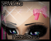 SeMo Pink Bow Headband