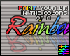 :S Paint Life in Rainbow