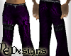 Purple Tribal Pants