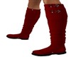 FLAT RED BOOTS