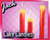 Small anim Cake Candles