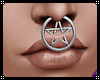 Pentagram Nose Piercing