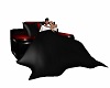 Black Red Cuddle Chair