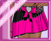 Teen rock pink skirt
