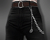 80s BLACK PANTS