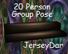 20 Person Group Pose