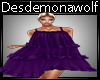 Lady in Purple dress