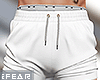 ♛White Muscle Shorts