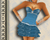t| Blue Party Dress
