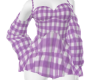 checkered purple