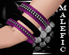 +m+ Gothic Purple Bangle