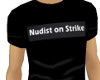 Nudist On Strike