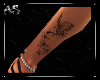 [AS] leg tattoo btfly