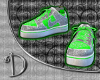 D.NikeCrayons Grey/Green