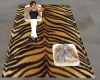 white tiger rug w/poses