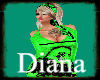 green butterfly hairband