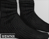 Knit Socks | Black