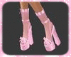 Pink shoes glamour