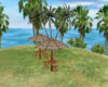 beach tropical table