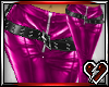 S Pink Leather Pants