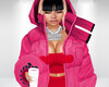 PUFFER COAT PINK MATCHME