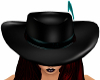 Cowboy Hat Teal F