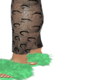 PUFFY sandalsGREEN
