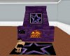 purple star fireplace