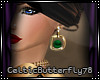 Divinity Green Earrings