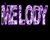 Melody Neon Wall Sign