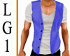 LG1 Blue Vest w/shirt