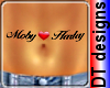 Moby heart Harley tattoo