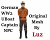 German UBoat Captain NPC