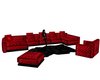 red devine couch