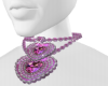Pink Heart Necklace