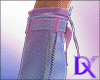Blue Pink Boots