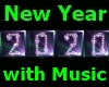 2021 New Year Sign Music