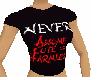 Never T shirt