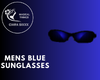 Mens Blue Sunglasses
