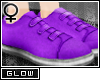 #Velcro Flats-Purple[F]#