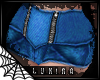 [*L] Retro shorts: blu