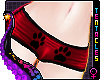★ Paw Shorts | Red