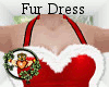 Christmas Fur Dress