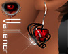 -V- Gothic Hearts Earr
