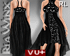 Glitter Black Dress VU+