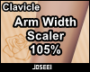 Arm Width Scaler 105%